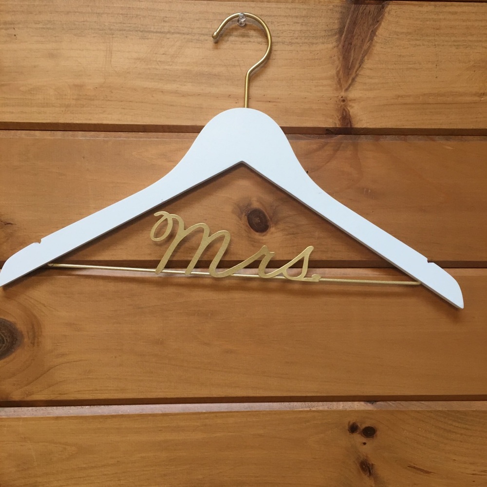 Mrs. Wedding Dress Hanger